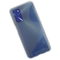 Newface Oppo A16 Kılıf S Silikon - Gri