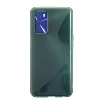 Newface Oppo A16 Kılıf S Silikon - Yeşil
