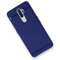 Newface Oppo A5 2020 Kılıf First Silikon - Mavi