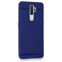 Newface Oppo A5 2020 Kılıf First Silikon - Mavi