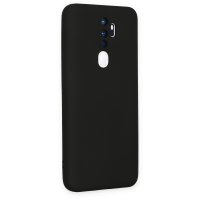 Newface Oppo A5 2020 Kılıf Nano içi Kadife Silikon - Siyah