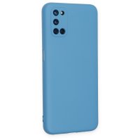 Newface Oppo A52 Kılıf Nano içi Kadife  Silikon - Mavi