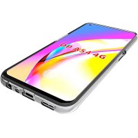 Newface Oppo A54 4G Kılıf Deluxe 2mm Şeffaf Silikon - Şeffaf