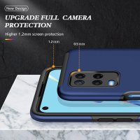 Newface Oppo A54 4G Kılıf Elit Yüzüklü Kapak - Lacivert