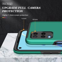 Newface Oppo A54 4G Kılıf Elit Yüzüklü Kapak - Yeşil