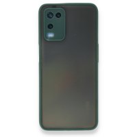 Newface Oppo A54 4G Kılıf Montreal Silikon Kapak - Yeşil