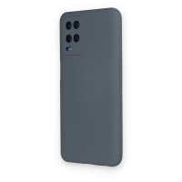 Newface Oppo A54 4G Kılıf Nano içi Kadife Silikon - Gri