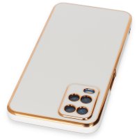 Newface Oppo A54 4G Kılıf Volet Silikon - Beyaz