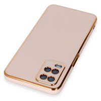 Newface Oppo A54 4G Kılıf Volet Silikon - Pembe
