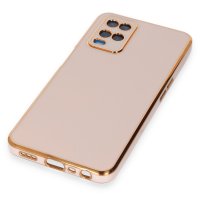 Newface Oppo A54 4G Kılıf Volet Silikon - Pembe