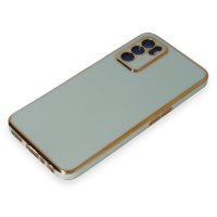 Newface Oppo A55 Kılıf Volet Silikon - Açık Yeşil