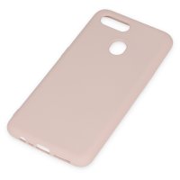 Newface Oppo A5S Kılıf Nano içi Kadife Silikon - Pudra