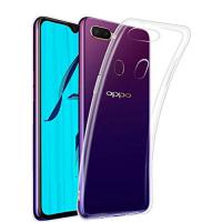 Newface Oppo A5S Kılıf Lüx Şeffaf Silikon - Şeffaf