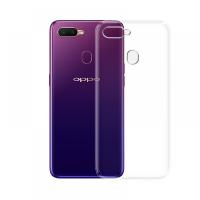 Newface Oppo A5S Kılıf Lüx Şeffaf Silikon - Şeffaf