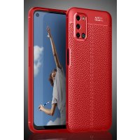 Newface Oppo A72 Kılıf Auto Focus Kapak - Kırmızı