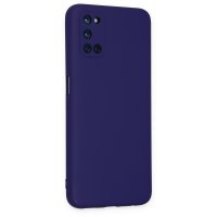 Newface Oppo A72 Kılıf Nano içi Kadife  Silikon - Mor