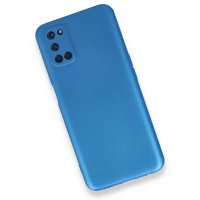 Newface Oppo A72 Kılıf First Silikon - Mavi