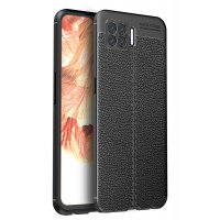 Newface Oppo A73 Kılıf Auto Focus Kapak - Siyah