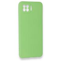 Newface Oppo A73 Kılıf First Silikon - Yeşil
