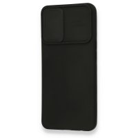 Newface Oppo A74 4G Kılıf Color Lens Silikon - Siyah