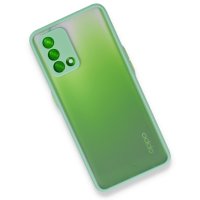 Newface Oppo A74 4G Kılıf Montreal Silikon Kapak - Turkuaz