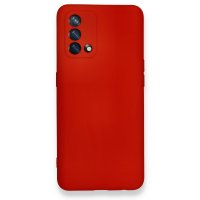 Newface Oppo A74 4G Kılıf Nano içi Kadife Silikon - Kırmızı