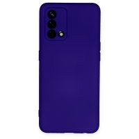 Newface Oppo A74 4G Kılıf Nano içi Kadife Silikon - Mor