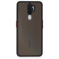 Newface Oppo A9 2020 Kılıf Montreal Silikon Kapak - Siyah