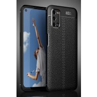 Newface Oppo A92 Kılıf Auto Focus Kapak - Siyah