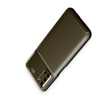 Newface Oppo A92 Kılıf Auto Focus Karbon Kapak - Yeşil