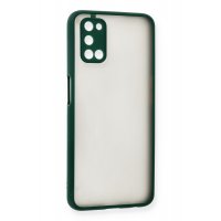 Newface Oppo A92 Kılıf Montreal Silikon Kapak - Yeşil