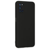 Newface Oppo A92 Kılıf Nano içi Kadife  Silikon - Siyah