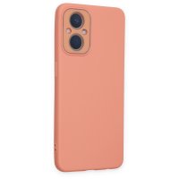 Newface Oppo Reno 7 Lİte Kılıf Lansman Glass Kapak - Pembe