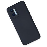 Newface Oppo A96 Kılıf Nano içi Kadife Silikon - Lacivert