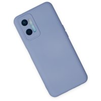 Newface Oppo A96 Kılıf Nano içi Kadife Silikon - Lila