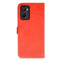 Newface Oppo A96 Kılıf Trend S Plus Kapaklı Kılıf - Kırmızı