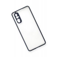 Newface Oppo Find X2 Kılıf Montreal Silikon Kapak - Lacivert