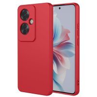 Newface Oppo Reno 11F Kılıf First Silikon - Kırmızı