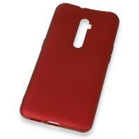 Newface Oppo Reno 2Z Kılıf First Silikon - Bordo