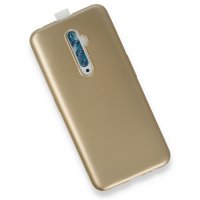 Newface Oppo Reno 2Z Kılıf First Silikon - Gold