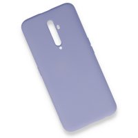 Newface Oppo Reno 2Z Kılıf Nano içi Kadife Silikon - Lila