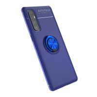 Newface Oppo Reno 3 Pro Kılıf Range Yüzüklü Silikon - Mavi