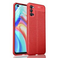 Newface Oppo Reno 4 Kılıf Auto Focus Kapak - Siyah