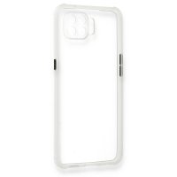 Newface Oppo Reno 4 Lite Kılıf Miami Şeffaf Silikon - Şeffaf