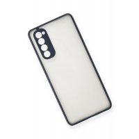 Newface Oppo Reno 4 Pro Kılıf Montreal Silikon Kapak - Lacivert