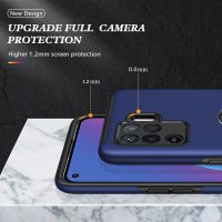 Newface Oppo Reno 5 Lite Kılıf Elit Yüzüklü Kapak - Lacivert