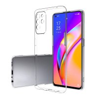 Newface Oppo Reno 5 Lite Kılıf Lüx Şeffaf Silikon