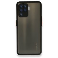 Newface Oppo Reno 5 Lite Kılıf Montreal Silikon Kapak - Siyah