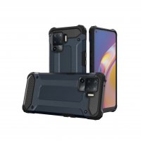 Newface Oppo Reno 5 Lite Kılıf Tank Silikon Kapak - Lacivert