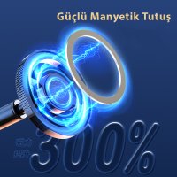 Newface Q33 Ayarlanabilir Yapışkanlı Manyetik Magsafe Araç Tutucu - Siyah